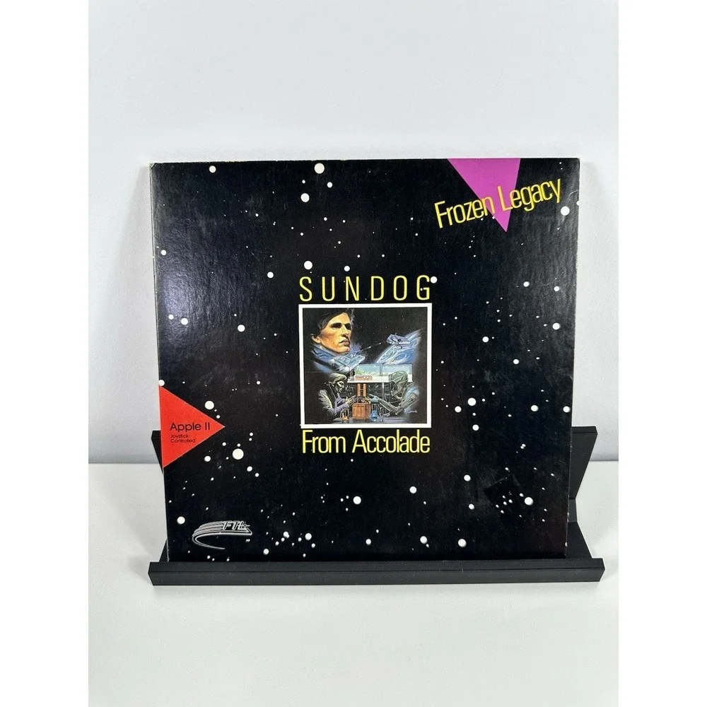 Vintage Apple II Game SUNDOG: FROZEN LEGACY Accolade 1985